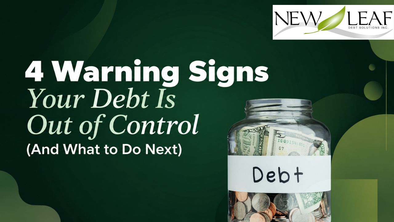 4 Warning Signs Your Debt Is Out of Control (And What to Do Next)