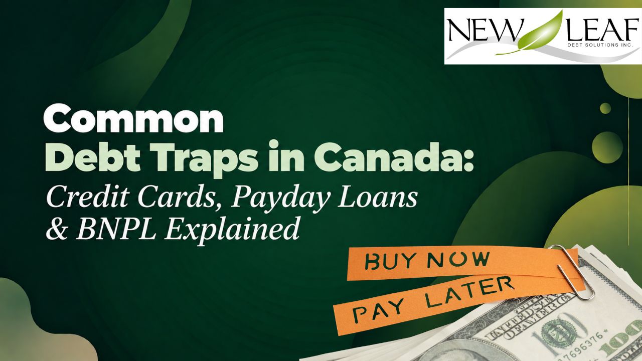 Common Debt Traps in Canada: Credit Cards, Payday Loans & BNPL Explained